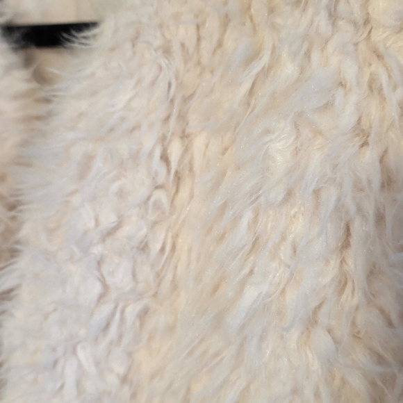 Kensie Cream Teddy Jacket L/XL - Picture 2 of 6